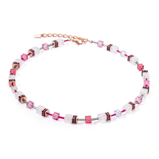 Coeur de Lion - Halsband Bergskristall Pink